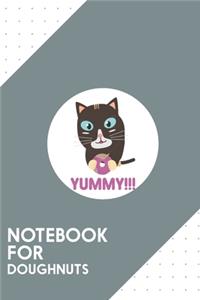 Notebook for Doughnuts