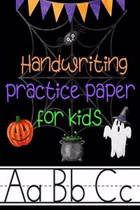 Handwriting Practice Paper for Kids