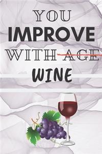 You improve with wine - Notebook