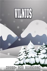 Vilnius Notiz- und Tagebuch