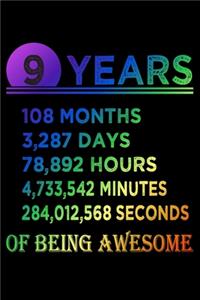 9 Years Of Being Awesome