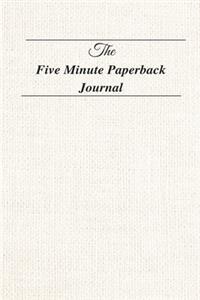 The Five Minute Paperback Journal
