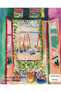 The Open Window (Matisse) Notebook/Journal