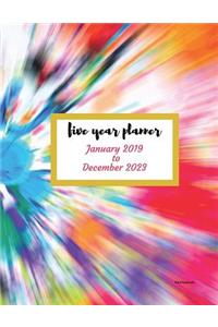 2019 - 2023 Rainbowrush Five Year Planner