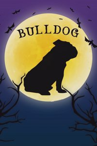 Bulldog Notebook Halloween Journal