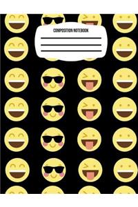 Mood Emoji Composition Notebook
