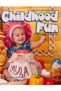 Adult Coloring Books Childhood Fun