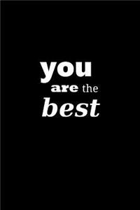 2019 Daily Planner Motivational Saying You Are The Best 384 Pages