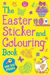 Easter Sticker and Colouring