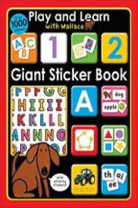 Play & Learn Wallace - Giant Sticker Book