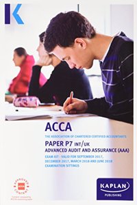 P7 Advanced Audit and Assurance - Exam Kit