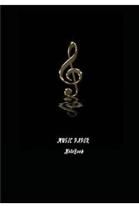 Music Paper Notebook