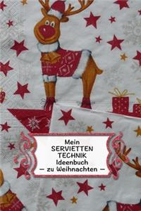 Mein Servietten Technik Ideen Buch - zu Weihnachten