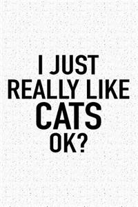 I Just Really Like Cats Ok?