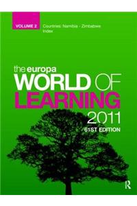 The Europa World of Learning 2007 Volume 2