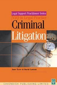 Criminal Litigation & Procedure