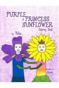 Purple & Princess Sunflower (Coloring Book)