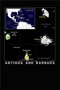 Color Map of Antigua and Barbuda Journal