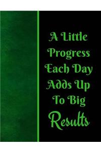 A Little Progress Each Day Adds Up To Big Results