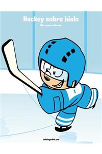 Hockey sobre hielo libro para colorear 1