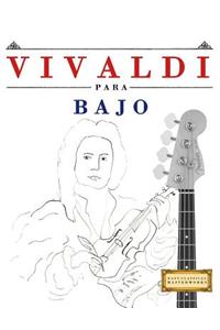 Vivaldi Para Bajo