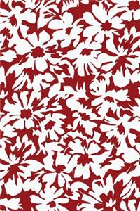 Abstract Floral Notebook