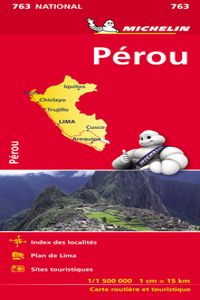 Michelin Peru Map 763