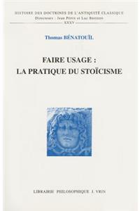 Faire Usage