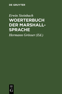 Woerterbuch Der Marshall-Sprache