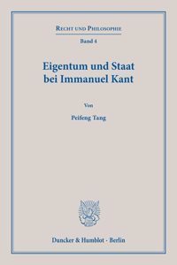 Eigentum Und Staat Bei Immanuel Kant
