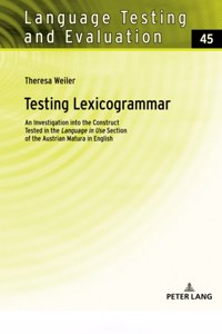Testing Lexicogrammar