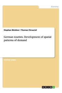 German tourists. Development of spatial patterns of demand