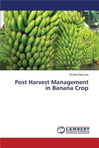 Post Harvest Management in Banana Crop