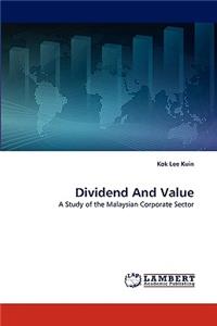 Dividend and Value