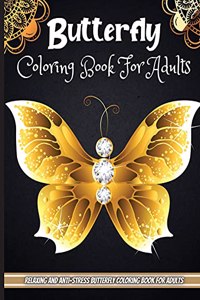 Butterfly Coloring Book For Adults