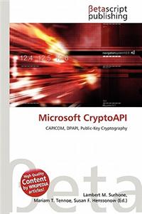 Microsoft Cryptoapi