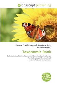 Taxonomic Rank