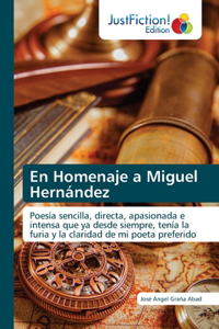 Homenaje a Miguel Hernández