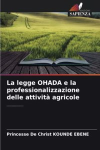 La legge OHADA e la professionalizzazione delle attività agricole