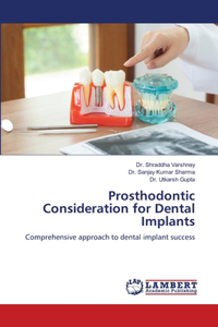 Prosthodontic Consideration for Dental Implants