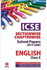 ICSE Chapterwise-Topicwise Solved Papers English Class 10th
