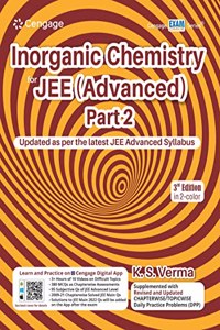 Inorganic Chemistry for JEE (Advanced): Part 2, 3rd Edition