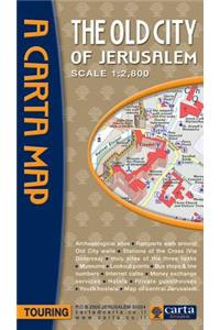 Old City of Jerusalem Map
