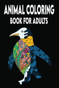 Animal Coloring Book For Adults