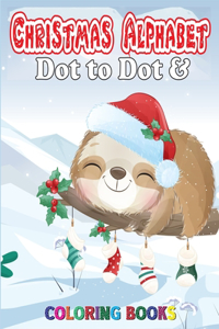 Christmas Alphabet Dot to Dot & Coloring books