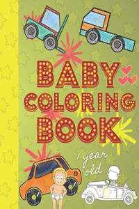 Baby Coloring Book 1 Year Old