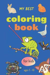my best coloring book for kids ages 5 - 10