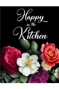 Happy in the kitchen