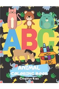 ABC Animal Coloring Book