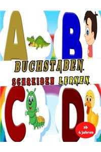 Buchstaben Schreiben lernen ab 4 jahren